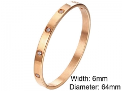 Stainless Steel Jewelry Wholesale - Stainless Steel Bangles - HY0076B340