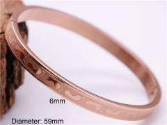 Stainless Steel Jewelry Wholesale - Stainless Steel Bangles - HY0122B408