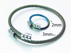 Stainless Steel Jewelry Wholesale - Stainless Steel Bangles - HY38S0128HHE