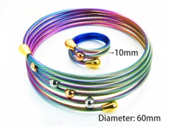 Stainless Steel Jewelry Wholesale - Stainless Steel Bangles - HY38S0205HMV