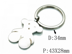 Stainless Steel Jewelry Wholesale - Stainless Steel Keychain - HY64A0113HHF