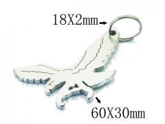 Stainless Steel Jewelry Wholesale - Stainless Steel Keychain - HY64P0805ME