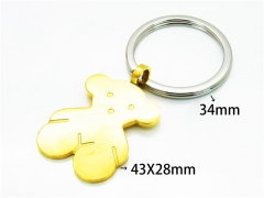 Stainless Steel Jewelry Wholesale - Stainless Steel Keychain - HY64A0114HIW