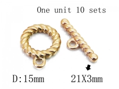 Stainless Steel Jewelry Wholesale - Stainless Steel Jewelry Findings - HY70A1504JVV