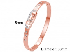 Stainless Steel Jewelry Wholesale - Stainless Steel Bangles - HY0090B0377