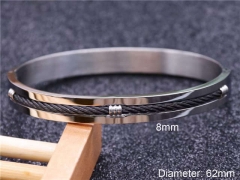 Stainless Steel Jewelry Wholesale - Stainless Steel Bangles - HY0122B362