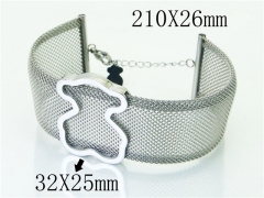 Stainless Steel Jewelry Wholesale - Stainless Steel Bangles - HY90B0507HMD