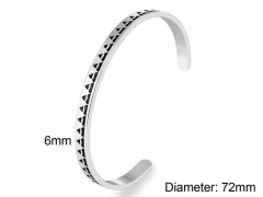 Stainless Steel Jewelry Wholesale - Stainless Steel Bangles - HY0090B0834
