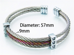 Stainless Steel Jewelry Wholesale - Stainless Steel Bangles - HY38B0470HMB