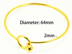 Stainless Steel Jewelry Wholesale - Stainless Steel Bangles - HY73B0107JL