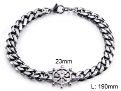 Stainless Steel Jewelry Wholesale - Stainless Steel Bracelets - HY002B011
