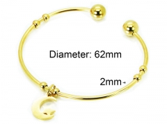 Stainless Steel Jewelry Wholesale - Stainless Steel Bangles - HY58B0396KW