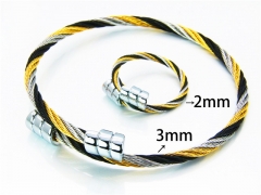 Stainless Steel Jewelry Wholesale - Stainless Steel Bangles - HY38S0126HLX