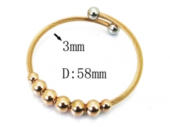 Stainless Steel Jewelry Wholesale - Stainless Steel Bangles - HY38B0527HME