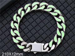Stainless Steel Jewelry Wholesale - Stainless Steel Bracelets - HY0095B016