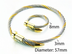 Stainless Steel Jewelry Wholesale - Stainless Steel Bangles - HY38S0199HKY