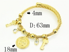 Stainless Steel Jewelry Wholesale - Stainless Steel Bangles - HY38B0945HMW