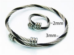 Stainless Steel Jewelry Wholesale - Stainless Steel Bangles - HY38S0139HIE