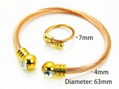 Stainless Steel Jewelry Wholesale - Stainless Steel Bangles - HY38S0220HOB