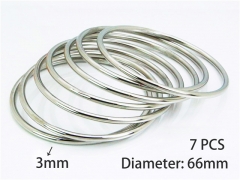 Stainless Steel Jewelry Wholesale - Stainless Steel Bangles - HY58B0336PR