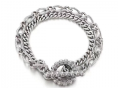 Stainless Steel Jewelry Wholesale - Stainless Steel Bracelets - HY0151B0816