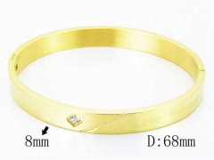 Stainless Steel Jewelry Wholesale - Stainless Steel Bangles - HY42B0117HLD
