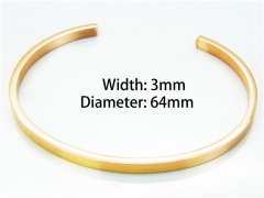 Stainless Steel Jewelry Wholesale - Stainless Steel Bangles - HY14B0660PW