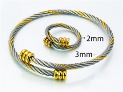 Stainless Steel Jewelry Wholesale - Stainless Steel Bangles - HY38S0138HIQ