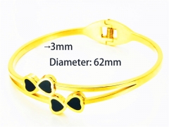 Stainless Steel Jewelry Wholesale - Stainless Steel Bangles - HY93B0067HMB