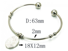 Stainless Steel Jewelry Wholesale - Stainless Steel Bangles - HY58B0208LR