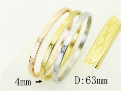 Stainless Steel Jewelry Wholesale - Stainless Steel Bangles - HY42B0237HOE