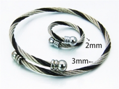 Stainless Steel Jewelry Wholesale - Stainless Steel Bangles - HY38S0148HIQ