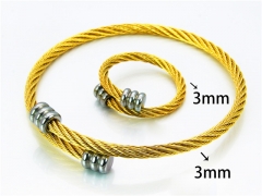 Stainless Steel Jewelry Wholesale - Stainless Steel Bangles - HY38S0135HIS