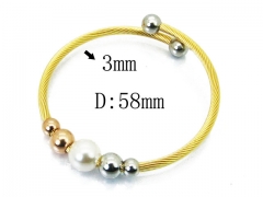 Stainless Steel Jewelry Wholesale - Stainless Steel Bangles - HY38B0532HMW
