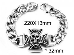 Stainless Steel Jewelry Wholesale - Stainless Steel Bracelets - HY0011B055