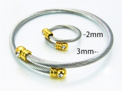 Stainless Steel Jewelry Wholesale - Stainless Steel Bangles - HY38S0156HIT