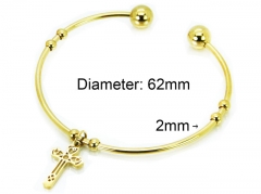 Stainless Steel Jewelry Wholesale - Stainless Steel Bangles - HY58B0398KR