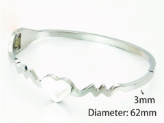 Stainless Steel Jewelry Wholesale - Stainless Steel Bangles - HY93B0169HIE