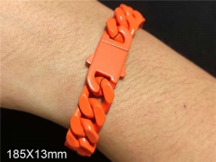 Stainless Steel Jewelry Wholesale - Stainless Steel Bracelets - HY0095B011