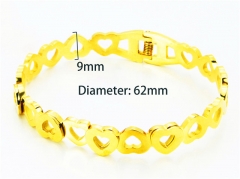 Stainless Steel Jewelry Wholesale - Stainless Steel Bangles - HY93B0260HLA
