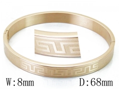 Stainless Steel Jewelry Wholesale - Stainless Steel Bangles - HY42B0207HSS