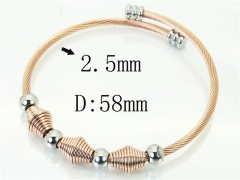 Stainless Steel Jewelry Wholesale - Stainless Steel Bangles - HY38B0667HLS