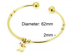 Stainless Steel Jewelry Wholesale - Stainless Steel Bangles - HY58B0397KE