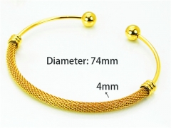Stainless Steel Jewelry Wholesale - Stainless Steel Bangles - HY58B0235MQ