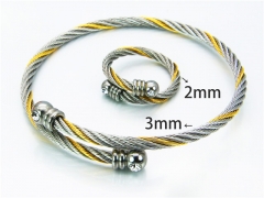 Stainless Steel Jewelry Wholesale - Stainless Steel Bangles - HY38S0165HIT