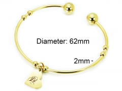 Stainless Steel Jewelry Wholesale - Stainless Steel Bangles - HY58B0392KU