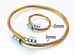Stainless Steel Jewelry Wholesale - Stainless Steel Bangles - HY38S0124HLB