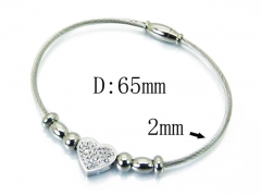 Stainless Steel Jewelry Wholesale - Stainless Steel Bangles - HY24B0048HKL