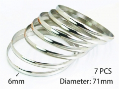 Stainless Steel Jewelry Wholesale - Stainless Steel Bangles - HY58B0312NG