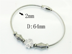 Stainless Steel Jewelry Wholesale - Stainless Steel Bangles - HY24B0234H4L